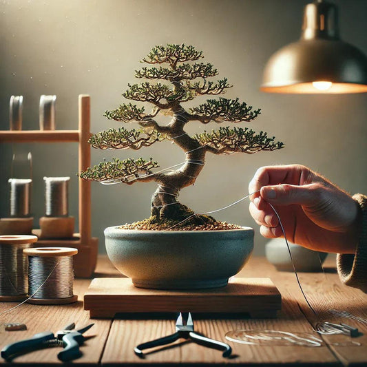 Wann ist der beste Zeitpunkt, um einen Bonsai zu drahten?